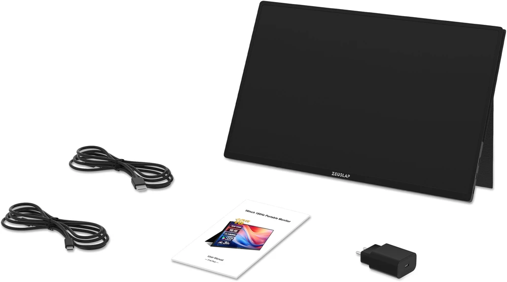 Monitorius ZEUSLAP P16 Plus - 180Hz | 1920x1200 | IPS | 16"