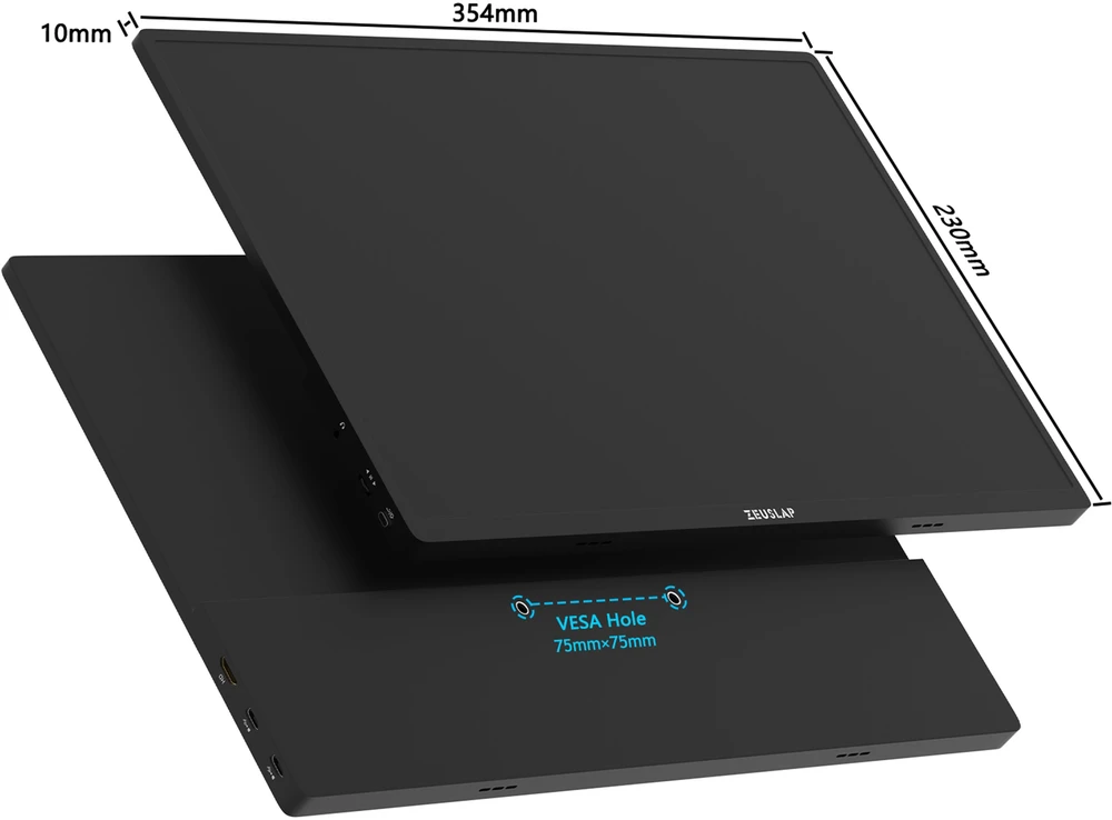 Monitorius ZEUSLAP P16 Plus - 180Hz | 1920x1200 | IPS | 16"