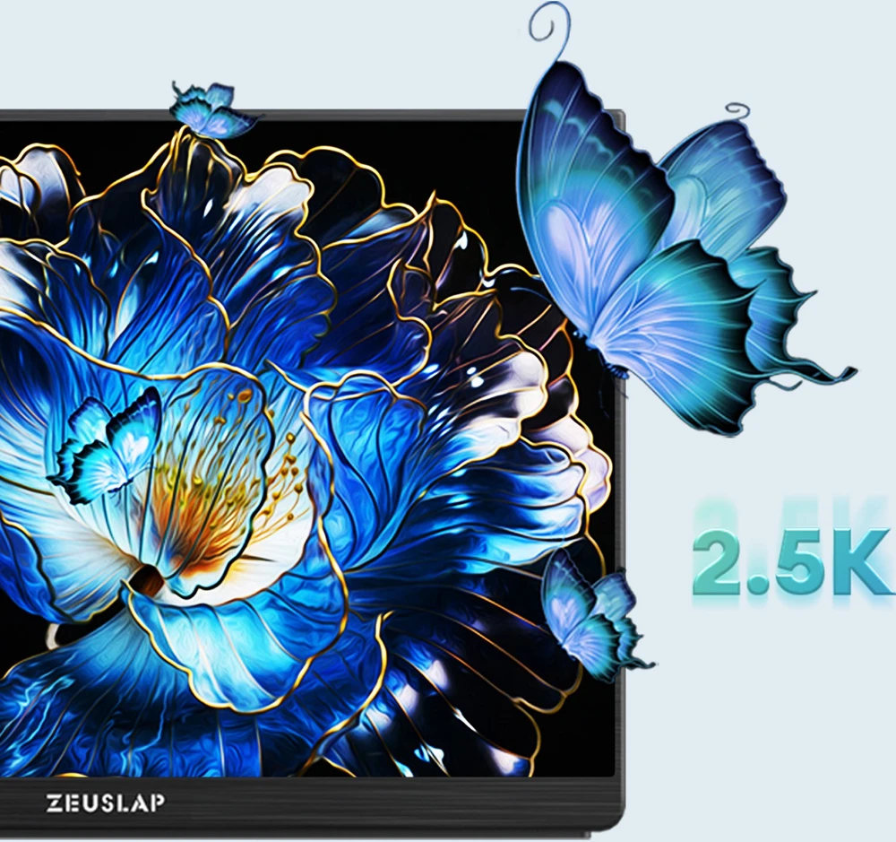Monitorius ZEUSLAP P16F - 120-240Hz | QHD | IPS | 16"