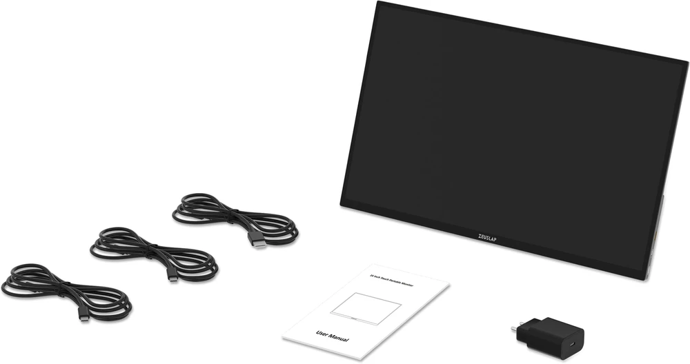 Monitorius ZEUSLAP P16ST - 120-144Hz | QHD | IPS | 16"