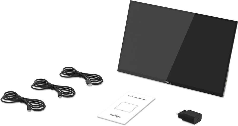 Monitorius ZEUSLAP P16T - 60Hz | 1920x1200 | IPS | 16"