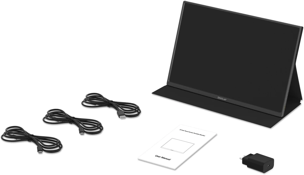 Monitorius ZEUSLAP Z14Lite Pro - 60Hz | Full HD | IPS | 14"