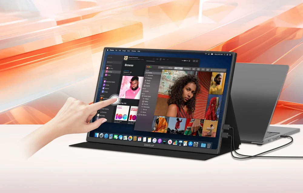 Monitorius ZEUSLAP Z14Lite Pro - 60Hz | Full HD | IPS | 14"