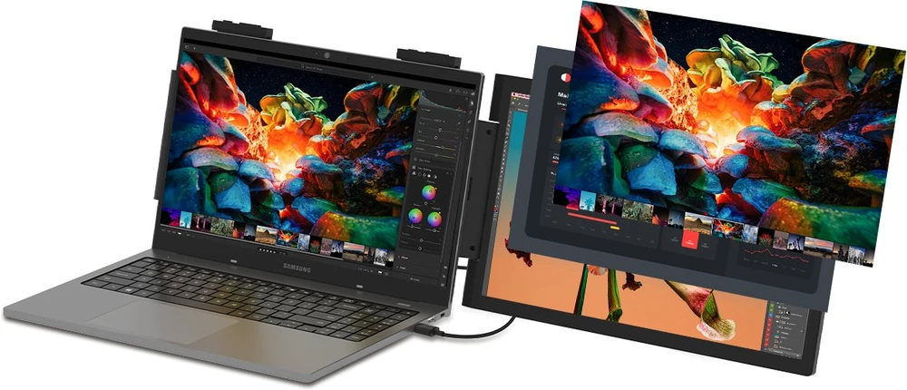 Monitorius ZEUSLAP Z14P - 60Hz | Full HD | IPS | 14"