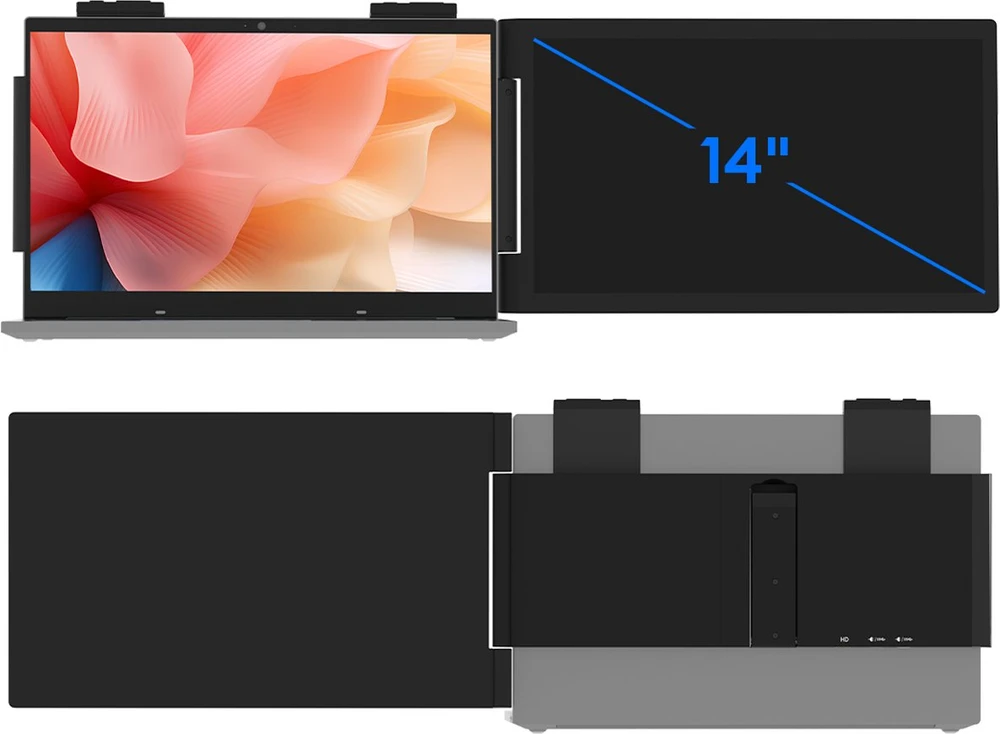 Monitorius ZEUSLAP Z14P - 60Hz | Full HD | IPS | 14"