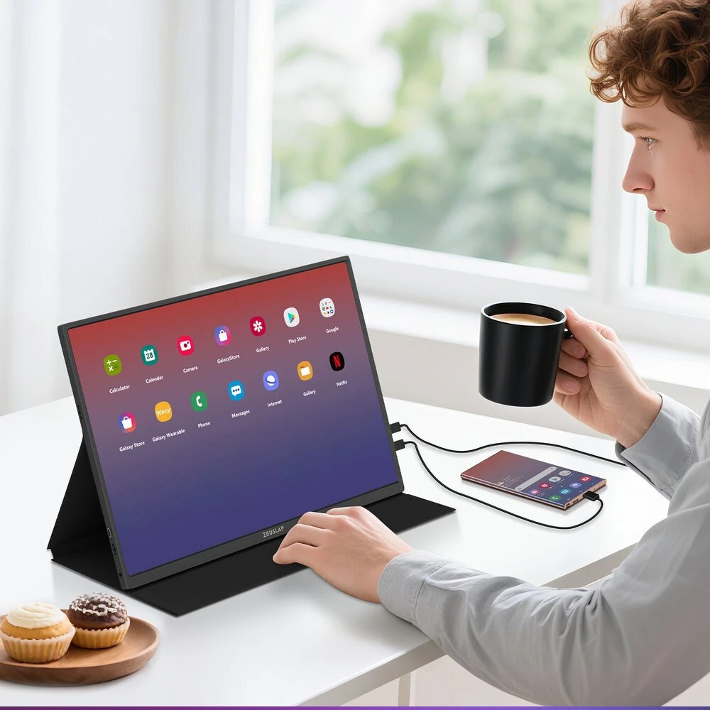 Monitorius ZEUSLAP Z16K - 60Hz | 3840x2400 | IPS | 16"