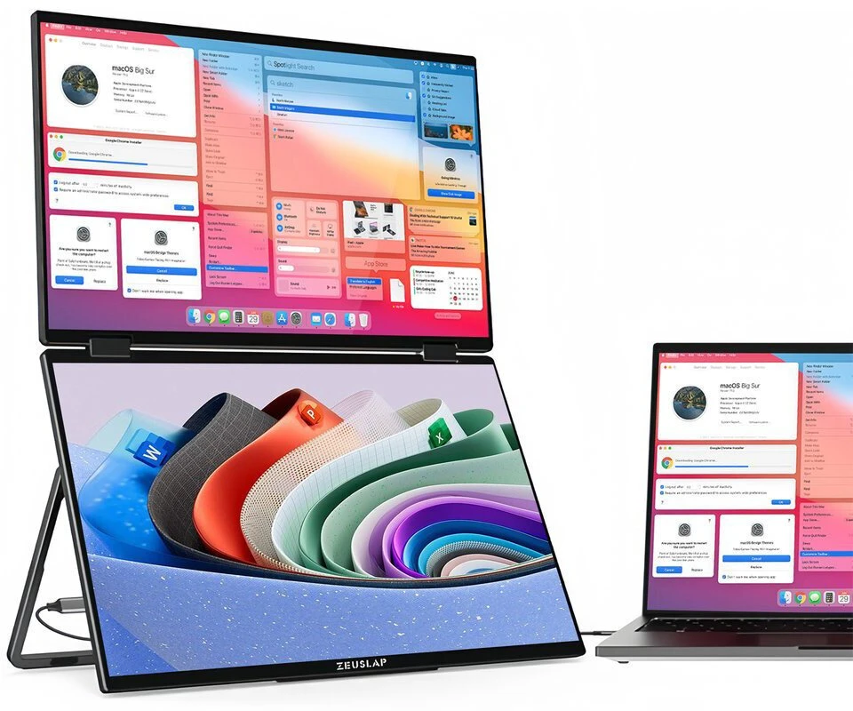 Monitorius ZEUSLAP Z16K - 60Hz | 3840x2400 | IPS | 16"