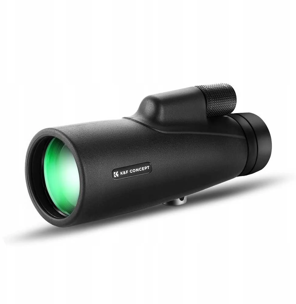 Kf monokuliniai žiūronai K&f Concept azoto žiūronai 12x50mm 12x50 Tank4 IP65 + dėklas / Kf33.091