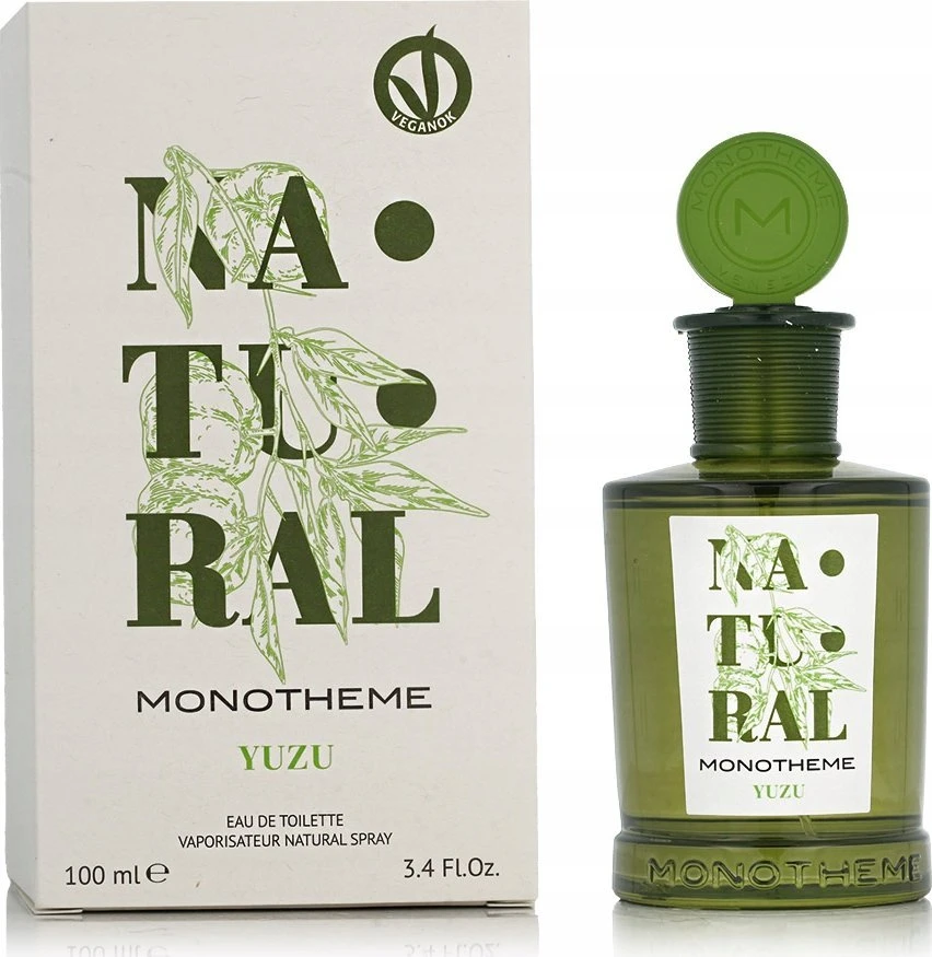 Monotheme Natural Yuzu EDT tualetinis vanduo unisex, 100 ml