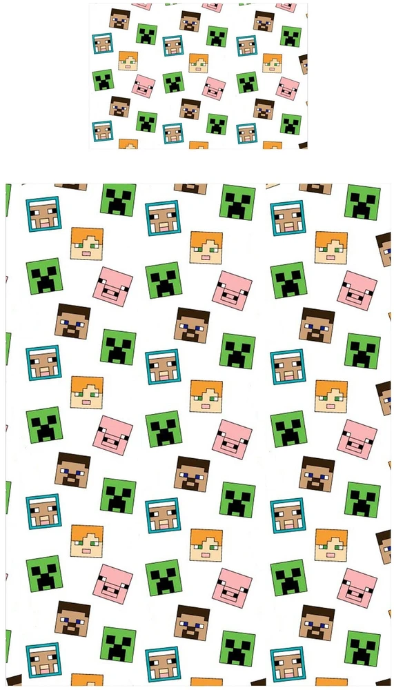Monroe Brandmacminecraft Patalynė - Suaugusiųjų dydis 140 x 200 cm - Minecraft Jungle Explore (1029465)