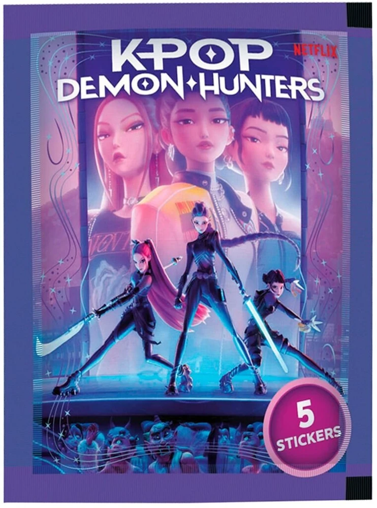ORBICO Kpop Demon Hunters K-POP DEMON HUNTERS kolekciniai lipdukai, 5vnt., KPSTICKER-2026