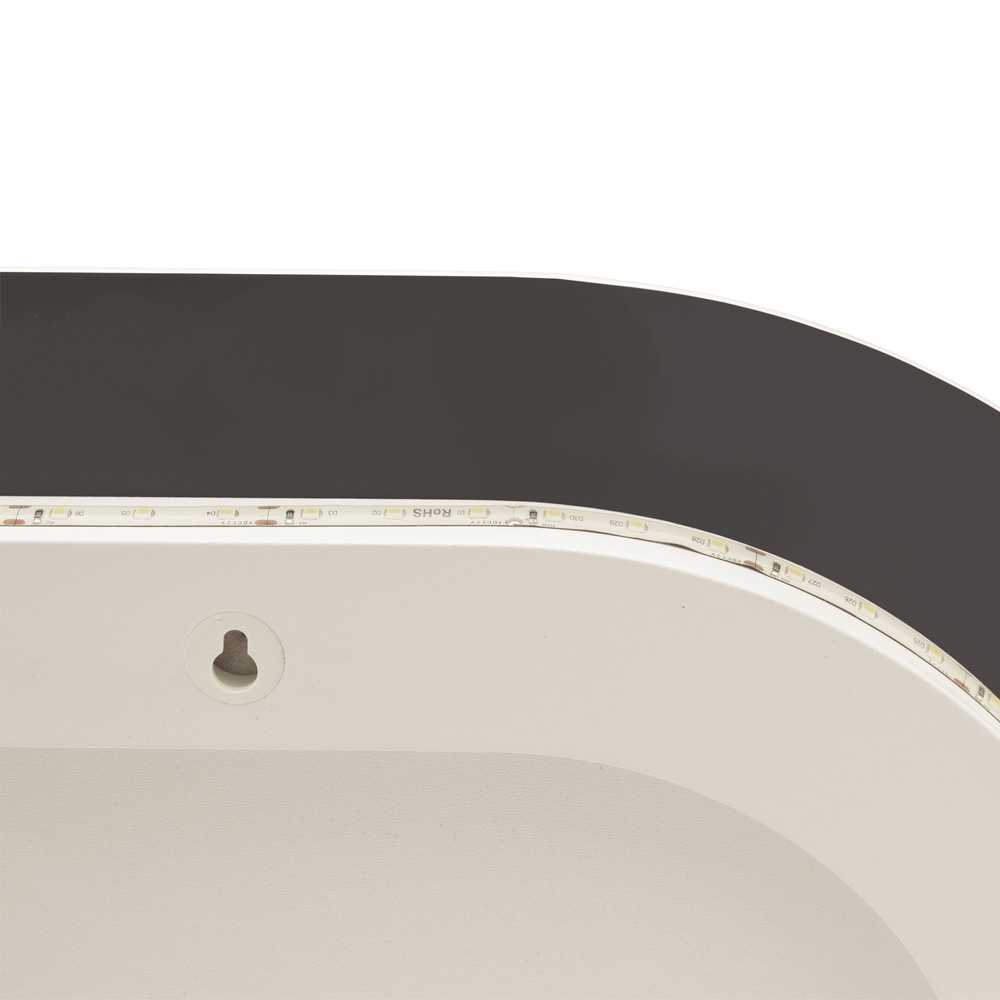 Masterjero Lustro Monroe MIRROR ENLIGHTED LED LUNA OVAL 100X40