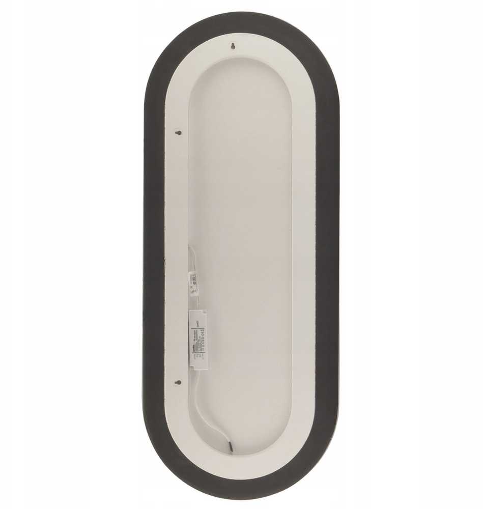 Masterjero Lustro Monroe MIRROR ENLIGHTED LED LUNA OVAL 100X40