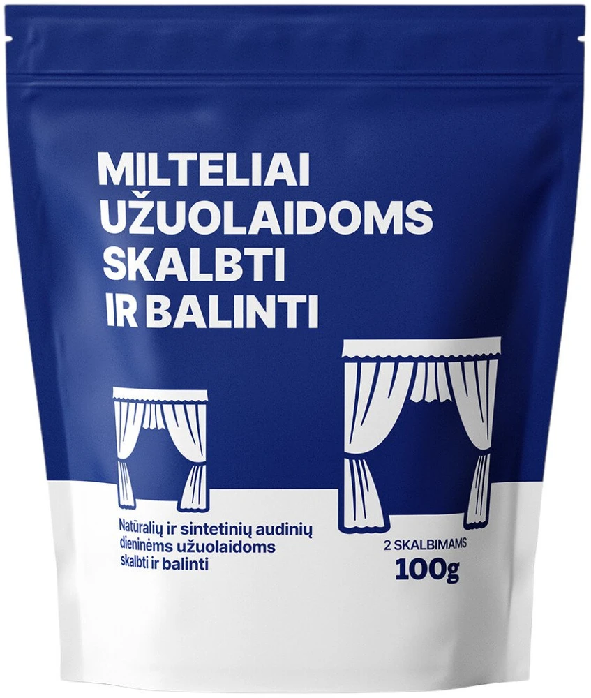 Hi Labs Milteliai užuolaidoms skalbti ir balinti 100G