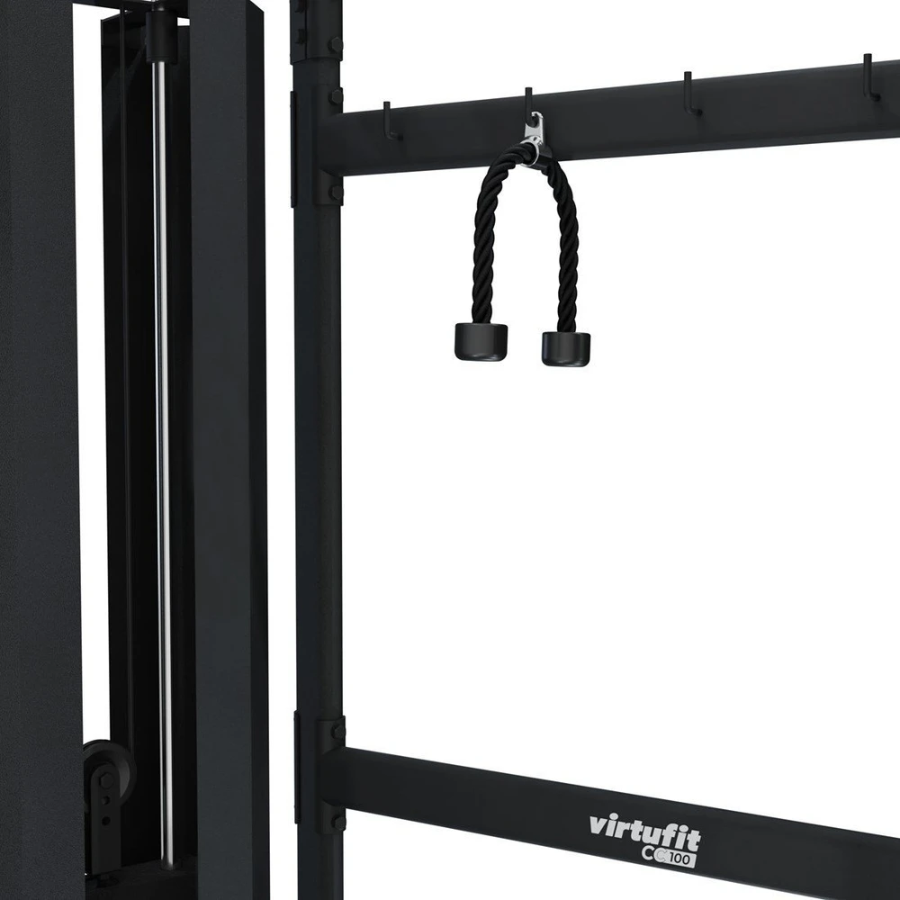 Monroe VIRTUFIT CC100 KRYŽMINIAI TROSai - DVIREGULIUOJAMAS SKRIEMULYS - FUNKCINIS TRENIRUOKLIS