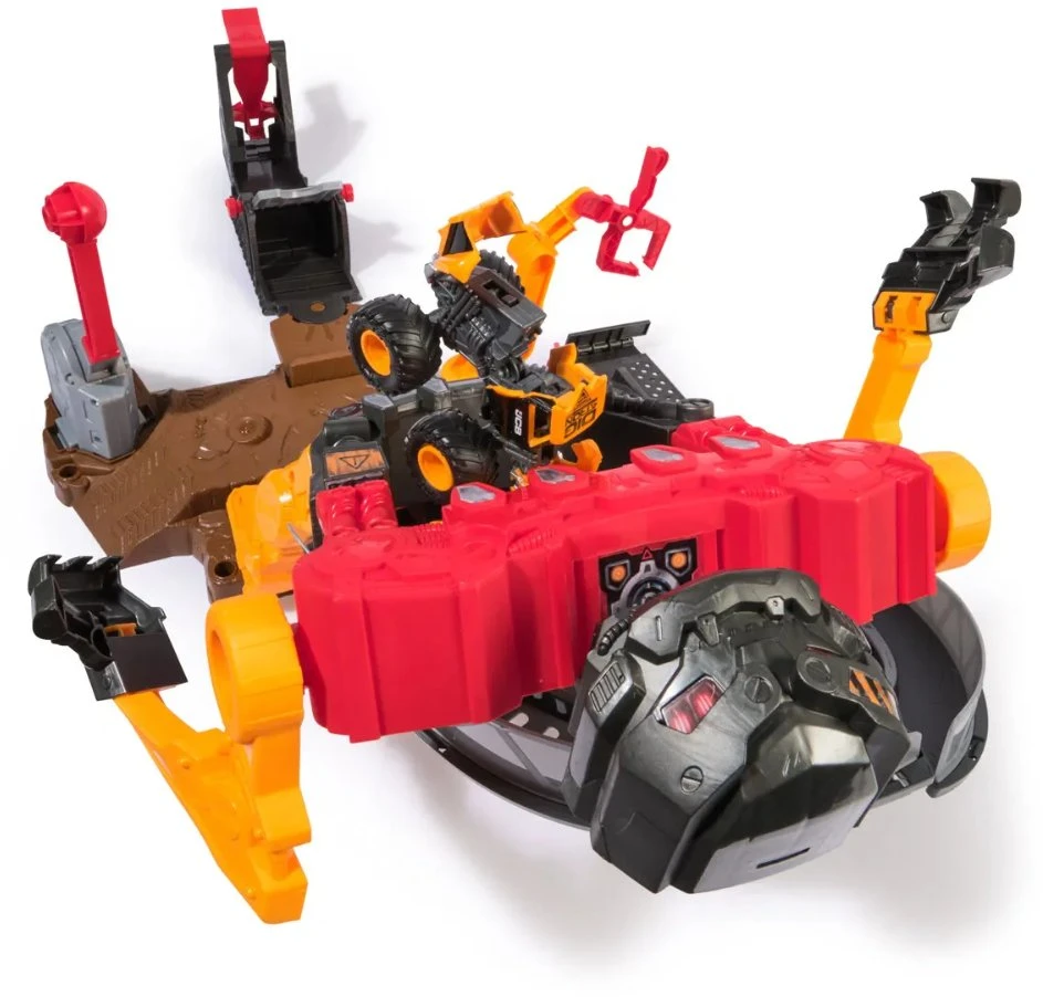 „Monster Jam“ – 1:64 „Smash Bash“ „Smashbot“ žaidimo rinkinys (6072594)
