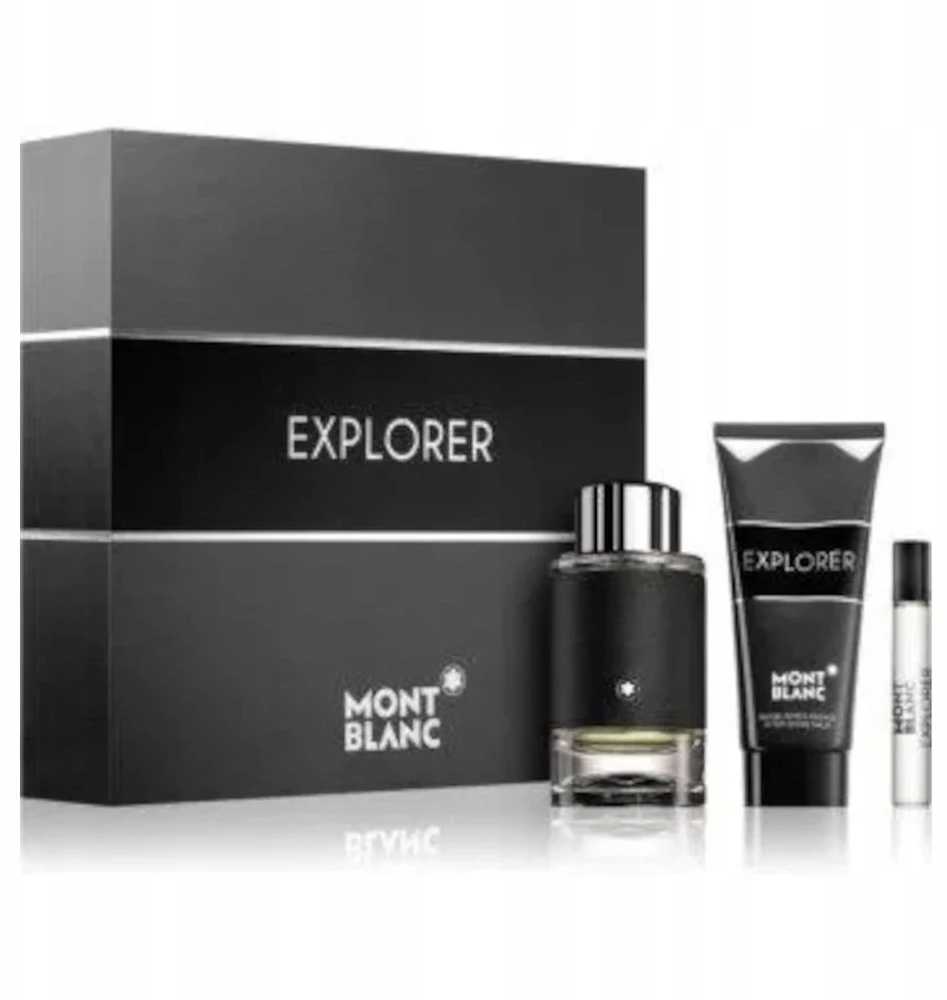 Mont Blanc Montblanc Explorer Eau De Parfum Purškiklis, 100 ml Set 3 Pieces