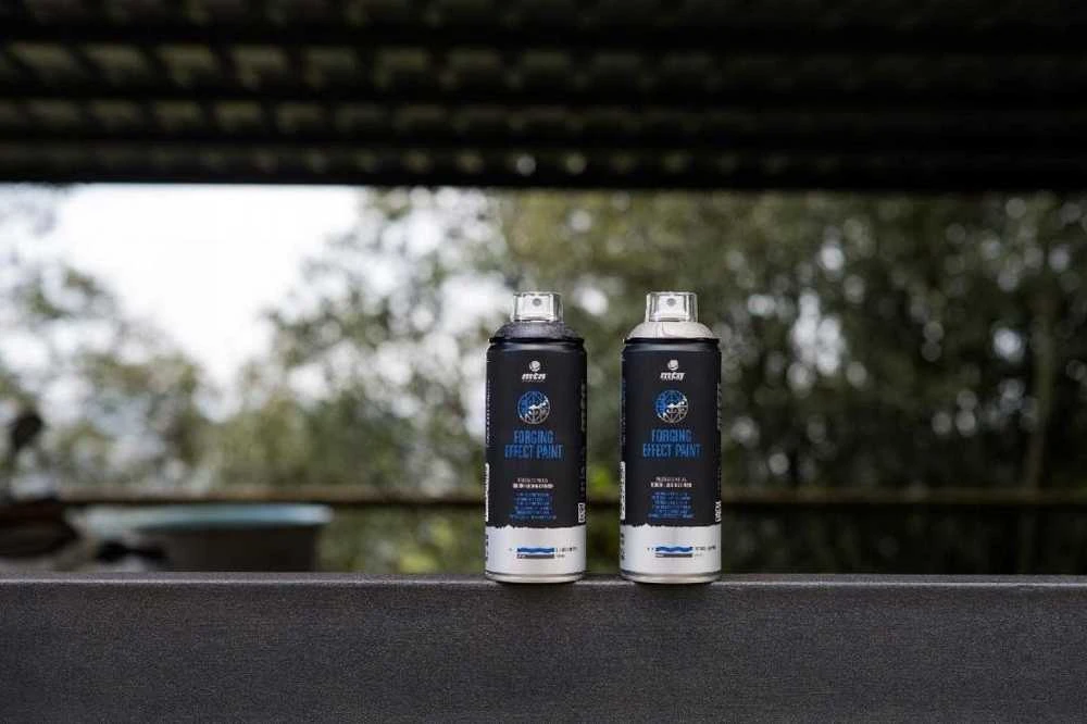 Montana PAINT AEROZ FORGED EFFECT Juodas 400ML
