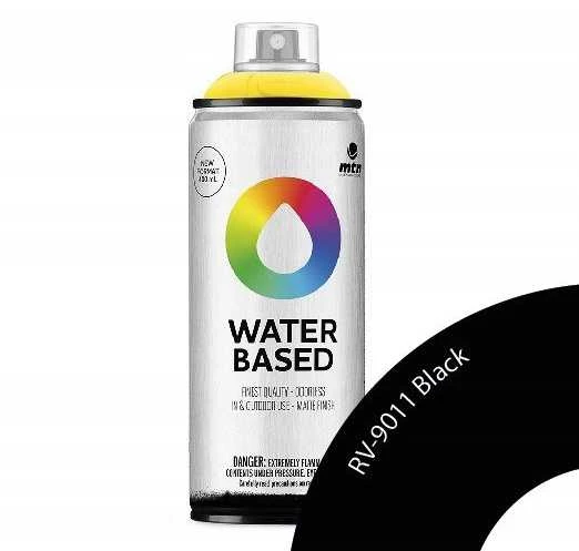 Montana PAINT AEROSOL Juodas RV-9011 400ML