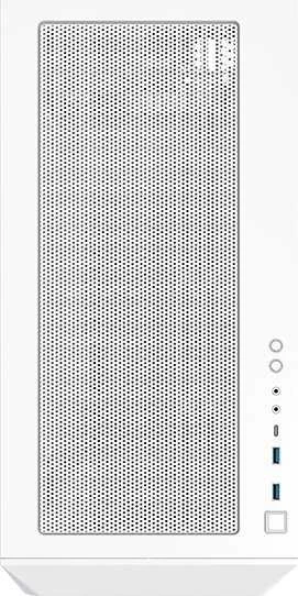 „Montech AIR 903 Base Midi-Tower“, grūdintas stiklas – baltos spalvos