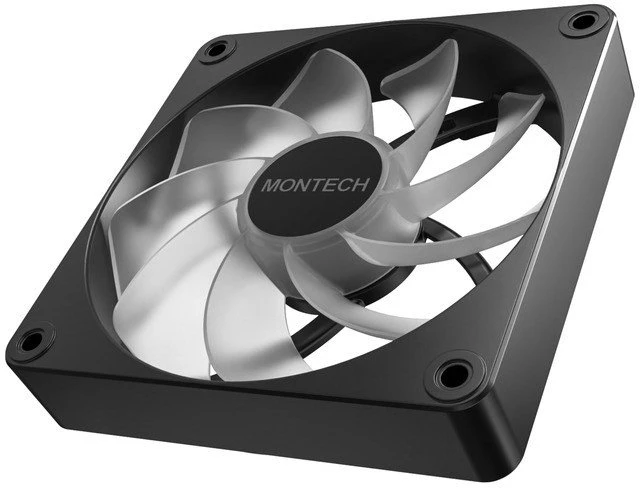 Montech GF120R V2 juodas ventiliatorius