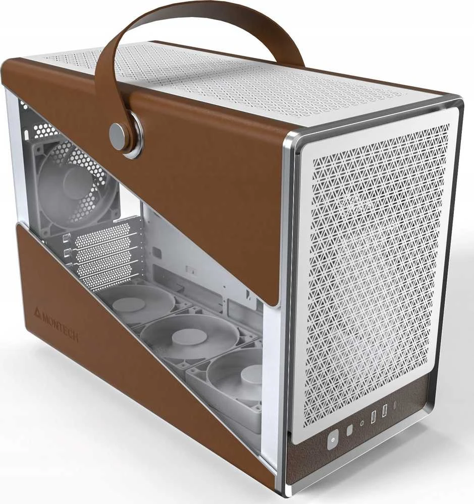 Montech Heritage Pro Midi-Tower – baltos spalvos