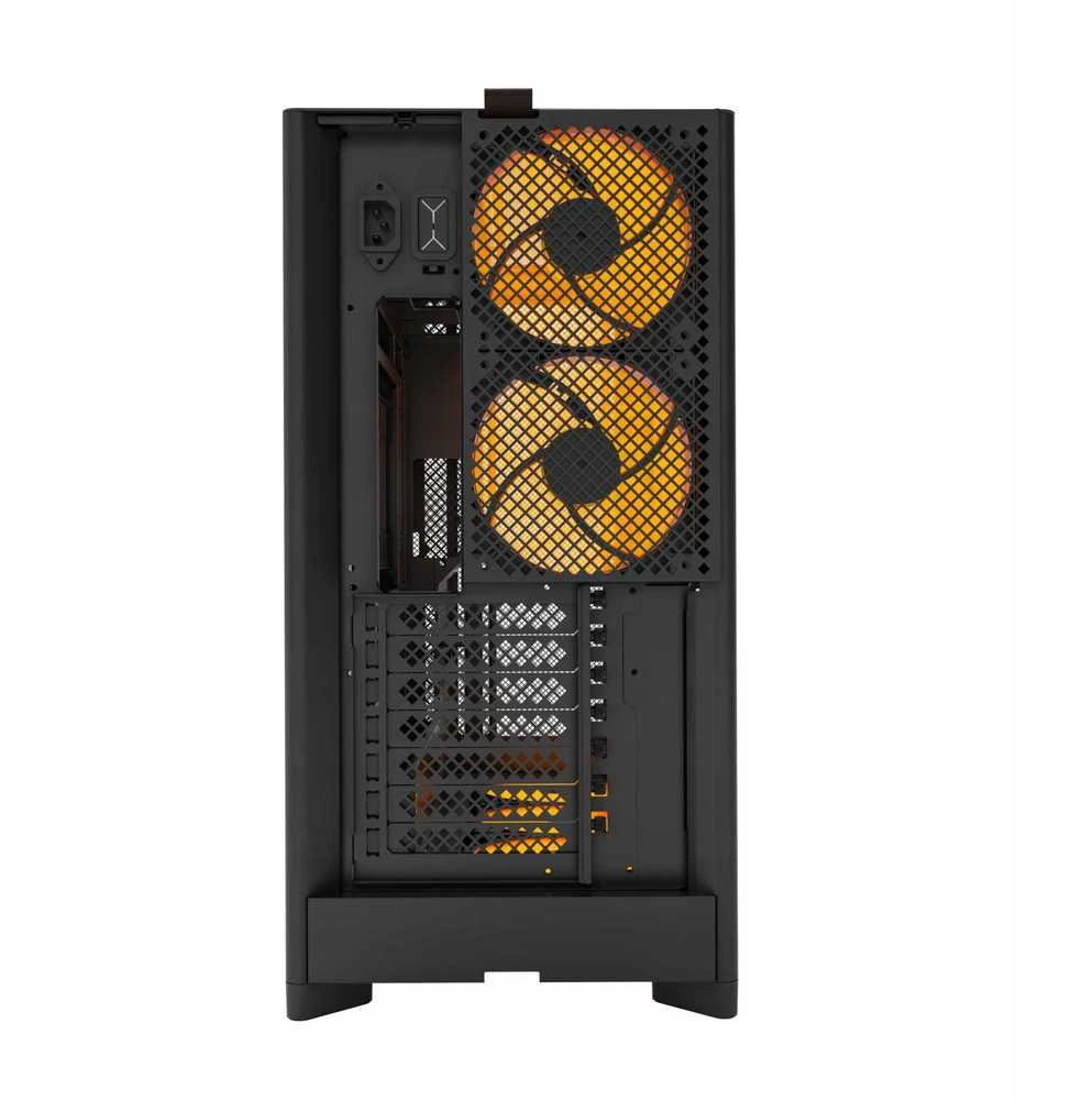 Montech HS01 PRO PC-kompiuterio korpusas, Midi-Tower, ATX, aRGB, Tempered Glass – juodos spalvos