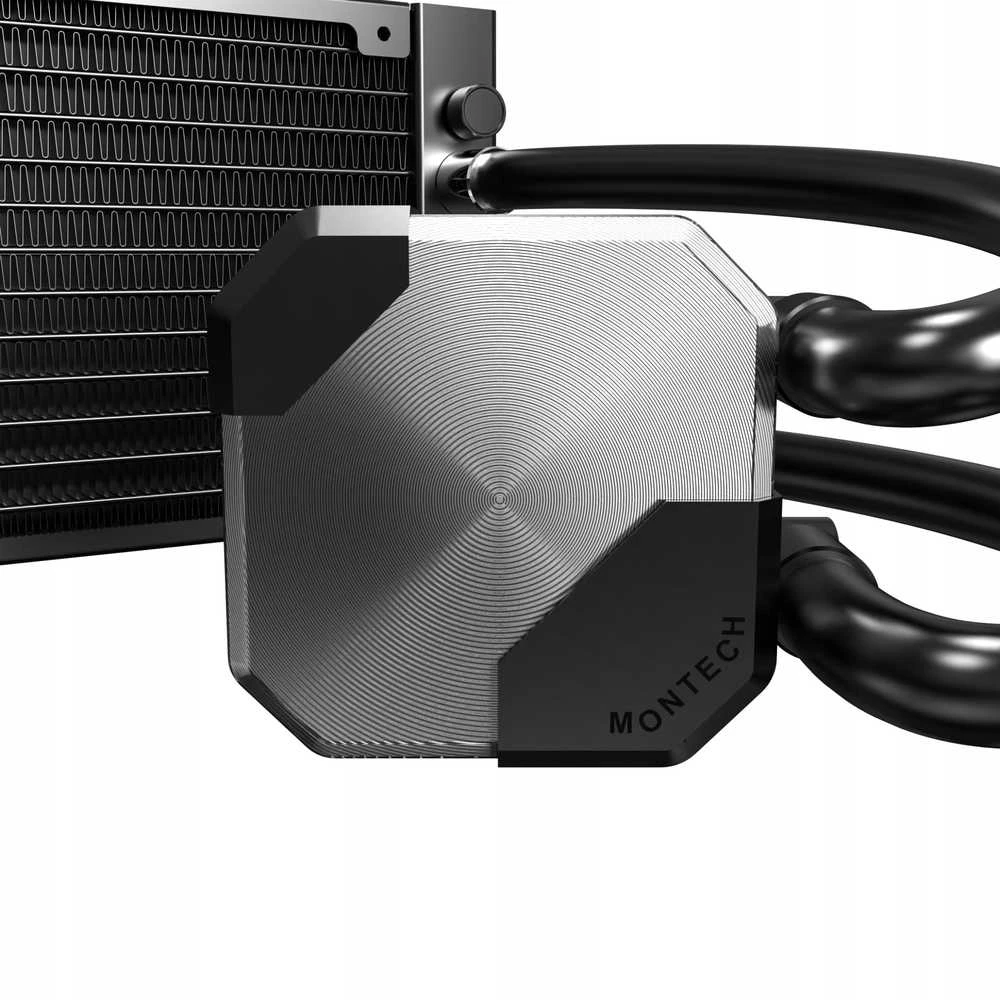 Chłodzenie wodne Montech HyperFlow Silent 240 Juodas