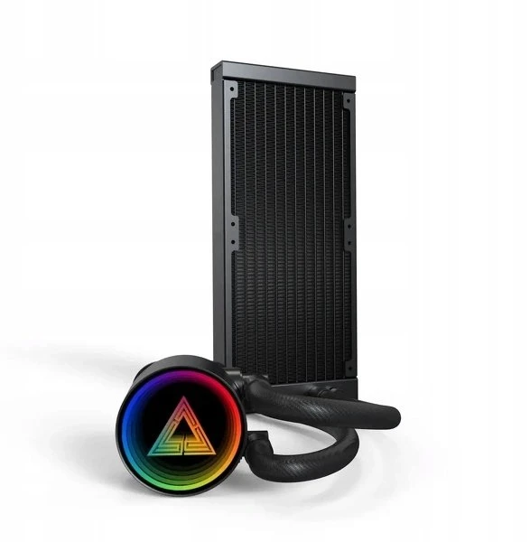 Chłodzenie wodne Montech LightFlow ARGB 240 Juodas (LightFlow ARGB 240 (B))