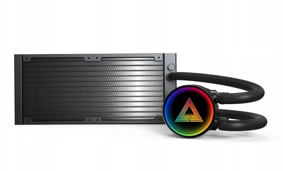 Chłodzenie wodne Montech LightFlow ARGB 240 Juodas (LightFlow ARGB 240 (B))