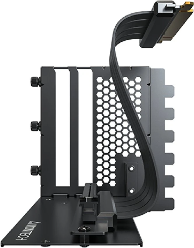 Montech Rinkinys mocujący Vertikales GPU PCIe 4.0 Riser-Kabelis juoda