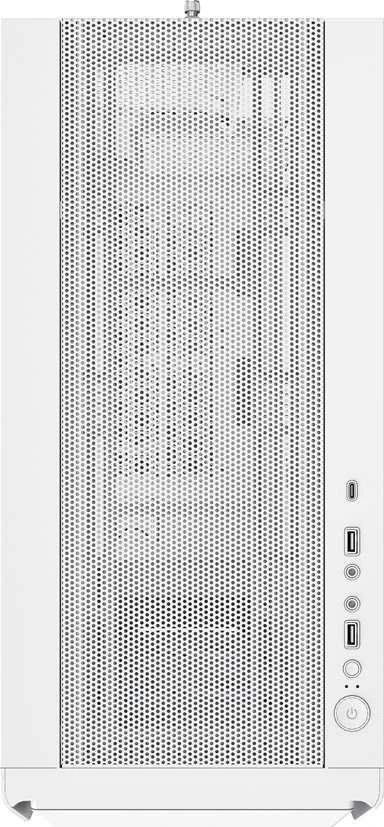 Montech SKY TWO GX Midi-Tower, grūdintas stiklas – baltos spalvos