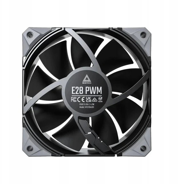 Montech E28 PWM ventiliatorius (E28 PWM (B))
