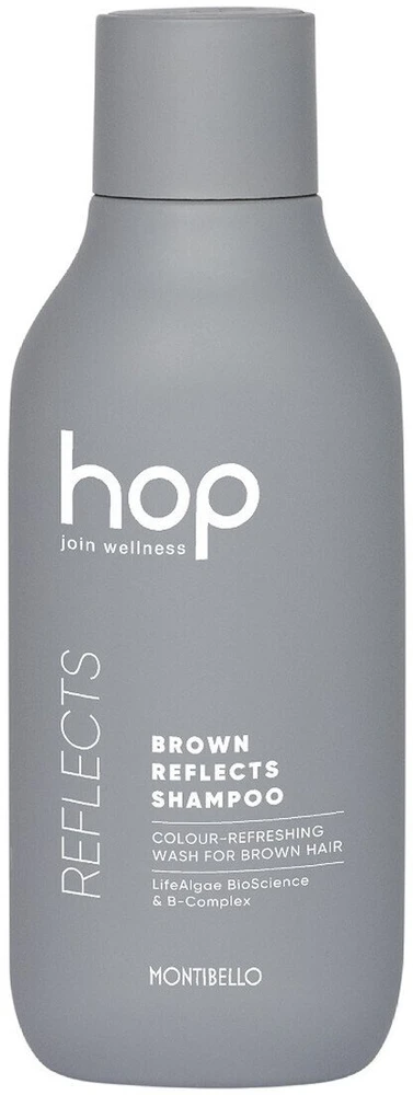 MONTIBELLO Hop Brown Reflects šampūnas rudiems plaukams, 300 ml