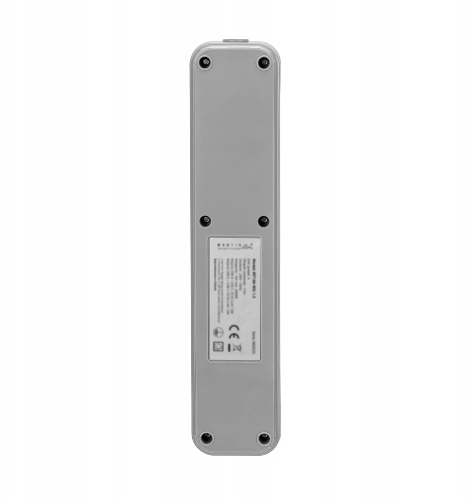 Montis Elektros ilgintuvas, baltas ir pilkas, 3 lizdų, su USB jungtimi, 3 m, MT185-WG-3