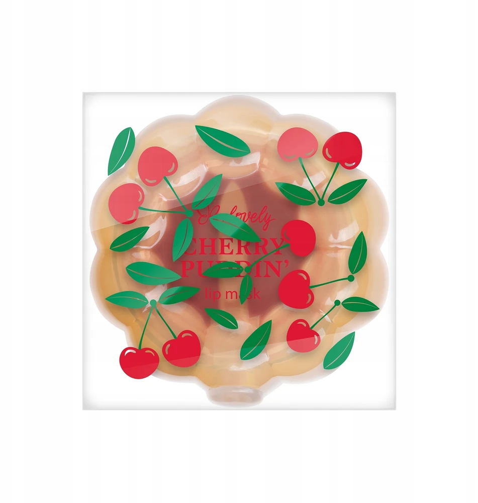 Moods „Lovely Cherry Puddin'“ aromatinė lūpų kaukė 4,3 g