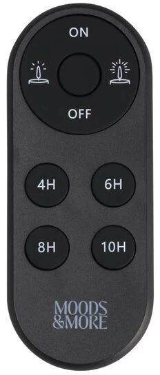 Moods & More Remote control in juodas