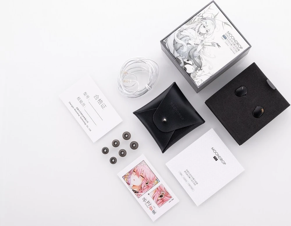 Ausinės MOONDROP CHU II DSP Ausinukai | Juodas