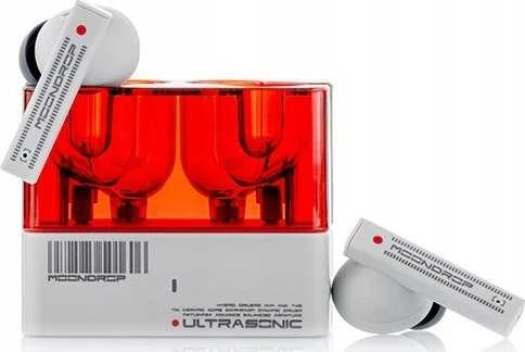 Moondrop Ultrasonic ausinės su raudonu dėklu