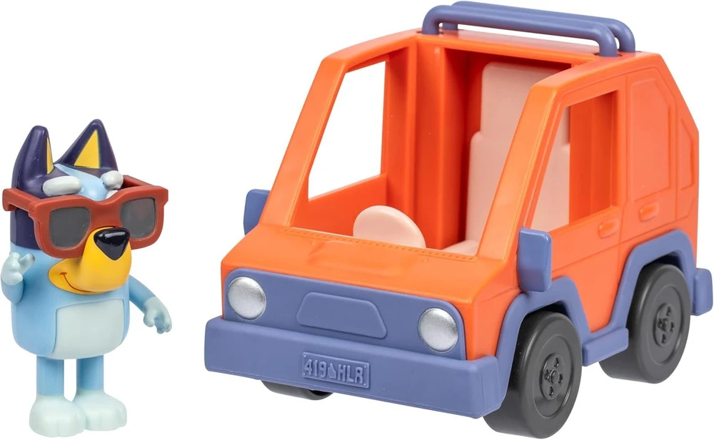 TM Toys „Bluey“ – bazinė transporto priemonė – 4WD su „Bluey“