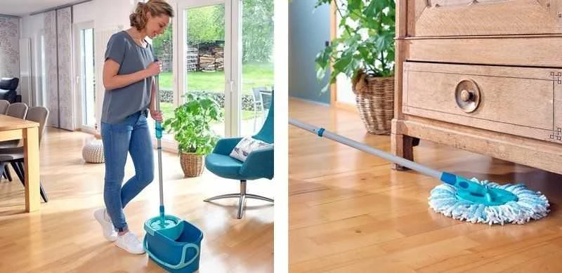 Grindų valymo rinkinys Leifheit CLEAN TWIST Ergo Disc