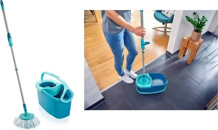 Grindų valymo rinkinys Leifheit CLEAN TWIST Ergo Disc