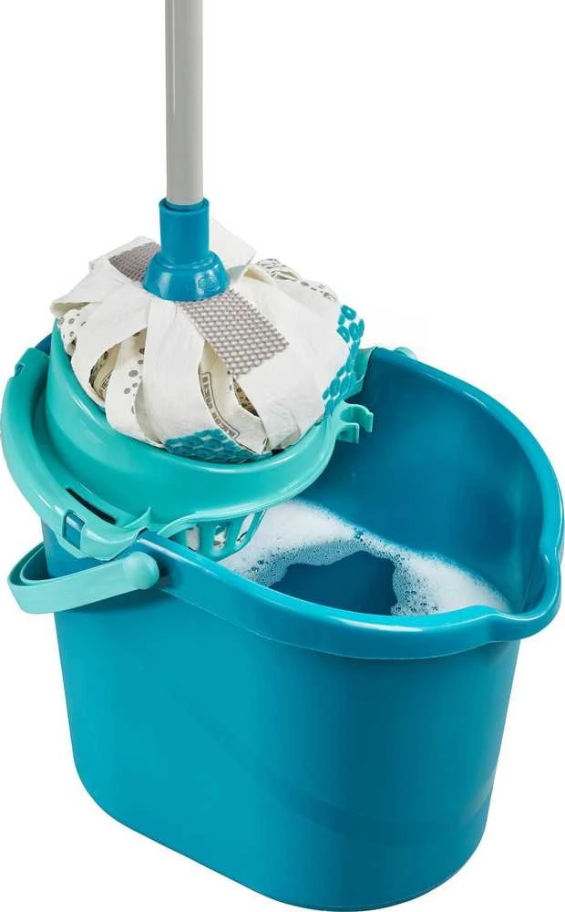 Grindų plovimo rinkinys Leifheit Power Mop, 3 viename