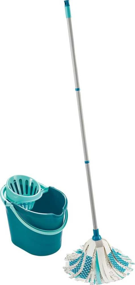 Grindų plovimo rinkinys Leifheit Power Mop, 3 viename