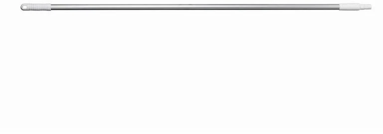 Vikan Threaded handle, Vikan, 150.5x2.2x2.2cm, Ø2.2cm, baltas, aluminum/PP