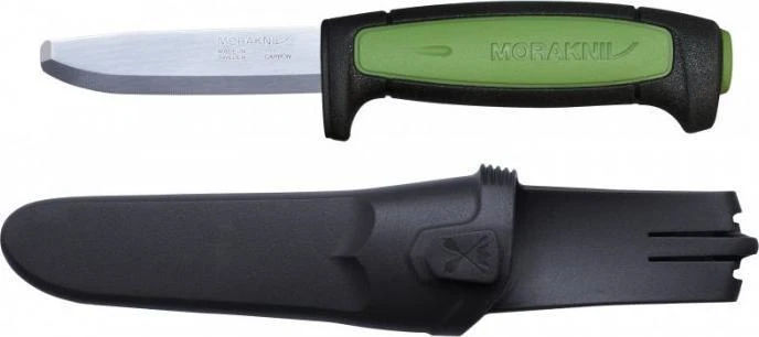 Peilis MORAKNIV® PRO SAFE, Carbon, anglinio plieno geležtė 82x2mm suapvalintas
