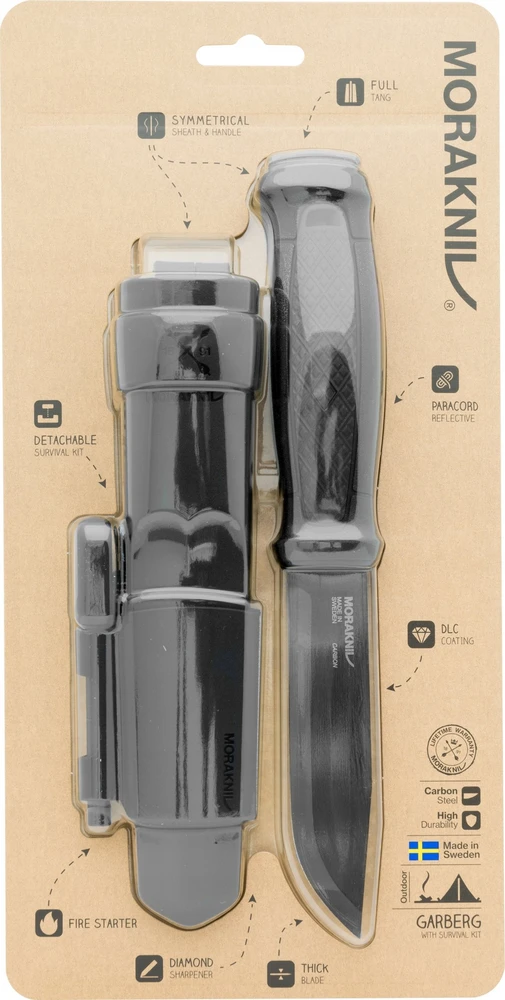 Išgyvenimo rinkinys Morakniv Garberg BlackBlade
