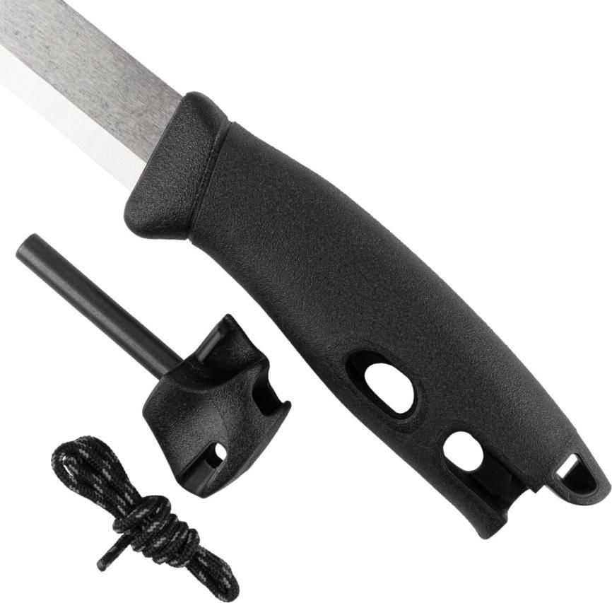 Morakniv Stovyklavimo peilis Companion spark (S), 104mm, yellow, su ugnies skeltuvu