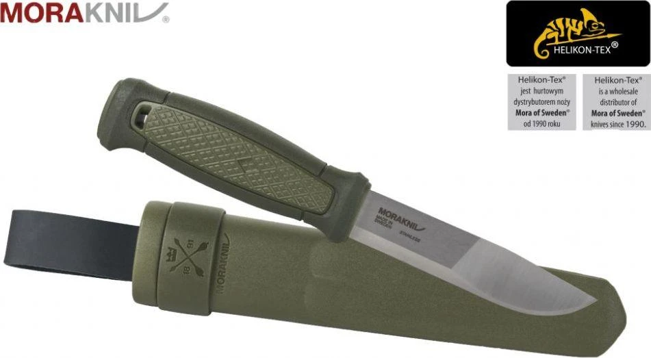 Morakniv Kansbol su polimero dėklu (S) žalias