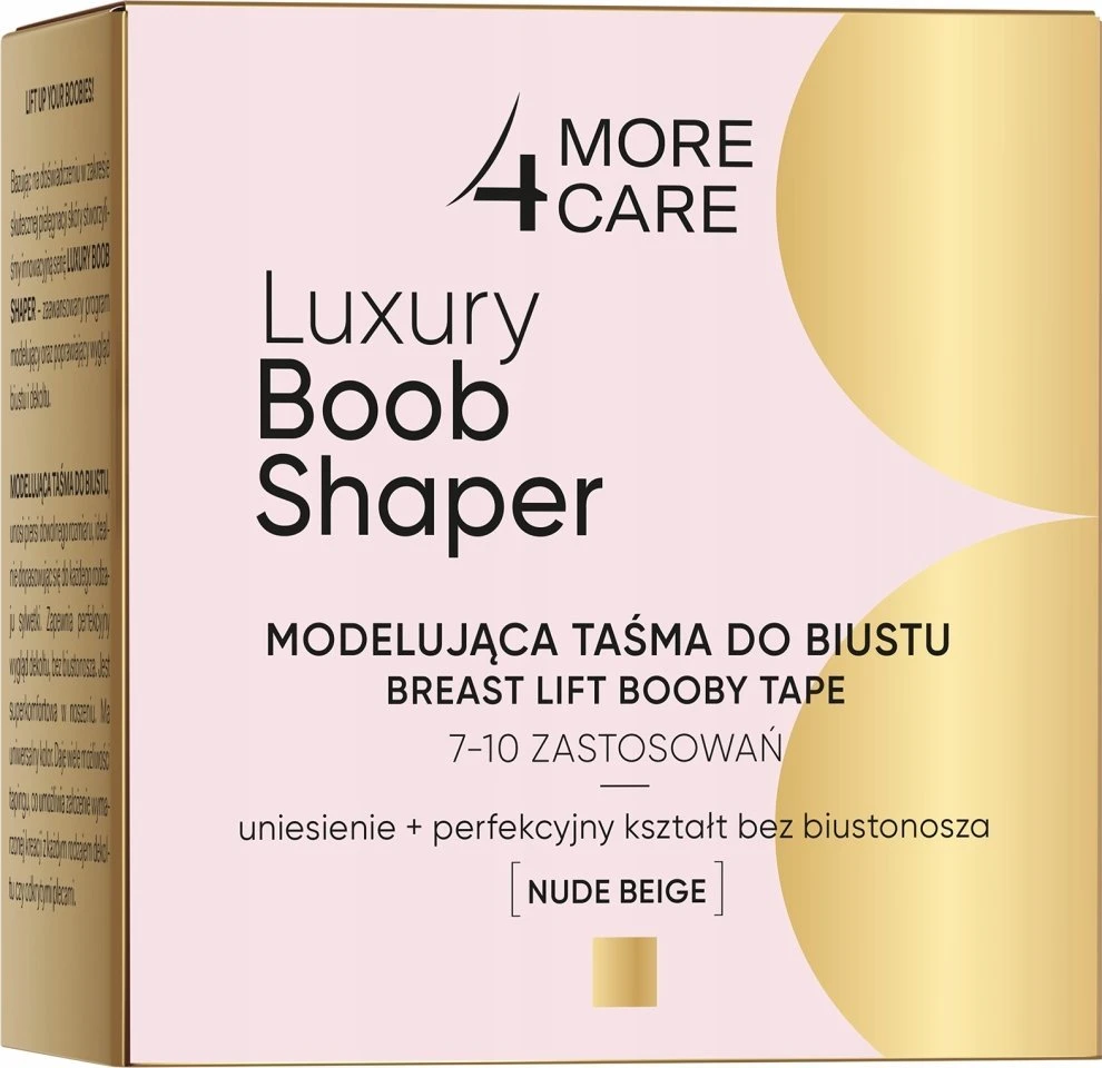 Prabangus More4Care krūtų formuotojas